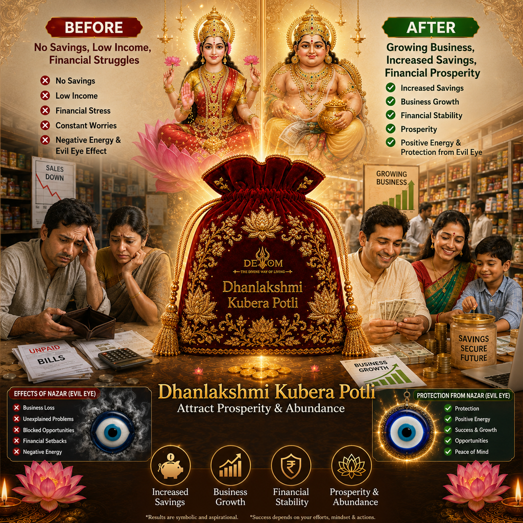 KUBERA POTLI | Inviting Prosperity, Success, and Positivity